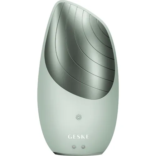Geske 6 in 1 Sonic Thermo Facial Brush Green