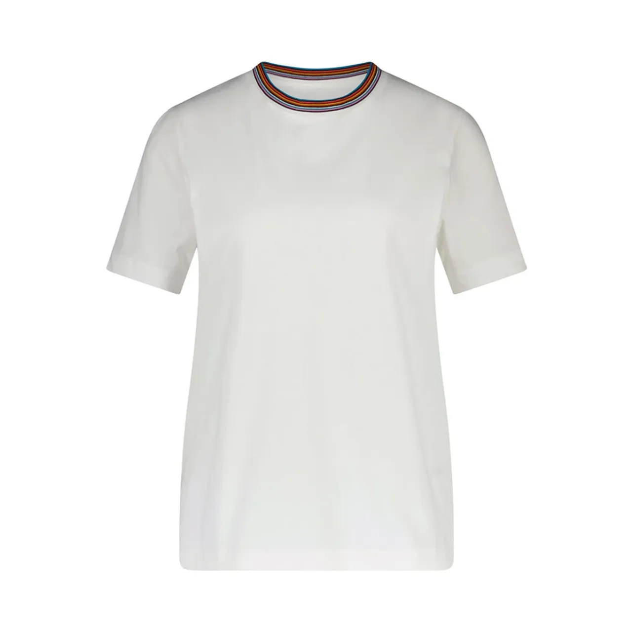 Gestreiftes Logo T-Shirt PS By Paul Smith