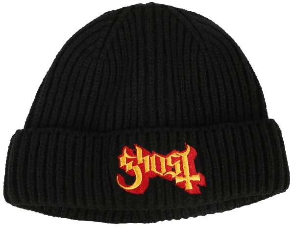 Ghost Logo Mütze schwarz