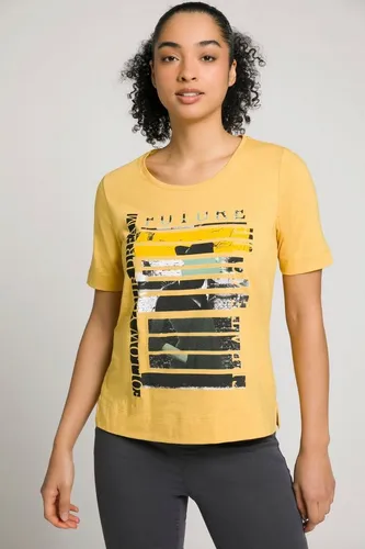 Gina Laura Rundhalsshirt T-Shirt Print Rundhals Halbarm