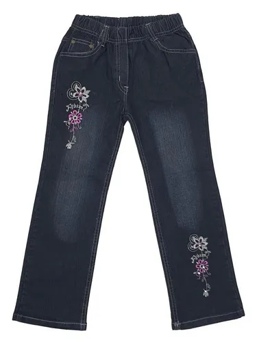 Girls Fashion Bequeme Jeans Bequeme Mädchen Jeans mit rundum Gummizug, M32