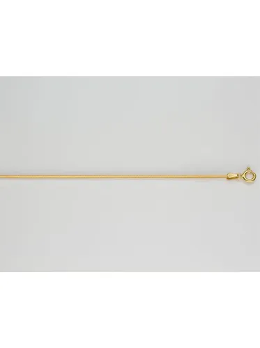 Gliederkette LADY Halsketten Gr. N-Größe, Silber 925 (Sterlingsilber), Länge: 45 cm, silberfarben (silber vergoldet 925) Damen Gliederketten