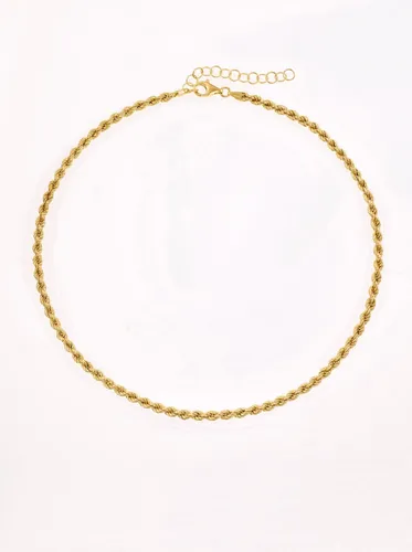 Gliederkette LADY Halsketten Gr. N-Größe, Silber 925 (Sterlingsilber), silberfarben (silber vergoldet 925) Damen Gliederketten