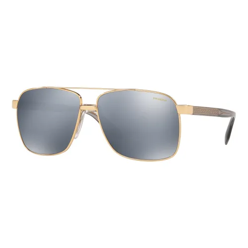Gold/Graue Sonnenbrille Versace