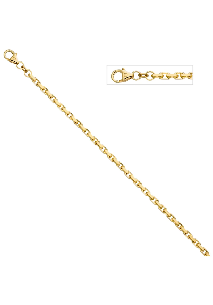 Goldarmband JOBO Armbänder Gr. Gelbgold 585, gelb (gelbgold 585) Damen Armbänder Gold
