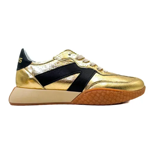 Goldene Sneakers T95102 Mjus
