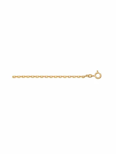 Goldkette ADELIA´S "333 Gold Anker Halskette Ø 1,1 mm" Halsketten Gr. 36, Gelbgold 333, goldfarben (gold) Damen Goldketten