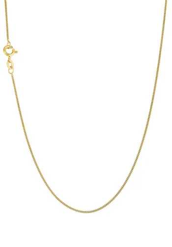 Goldkette AMOR "2014583" Halsketten Gr. Gelbgold 375, Länge: 38 cm, gelb (gelbgoldfarben) Damen Goldketten