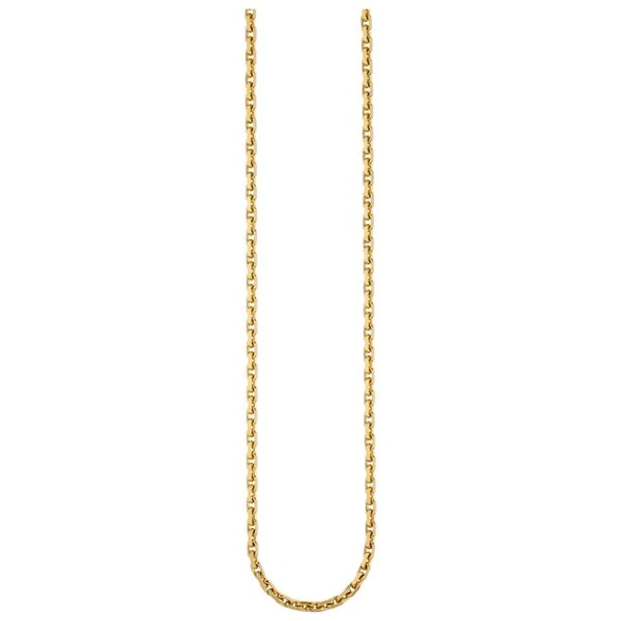 Goldkette JOBO Halsketten Gr. Gelbgold 585, Länge: 50 cm, gelb (gelbgold 585) Damen Goldketten