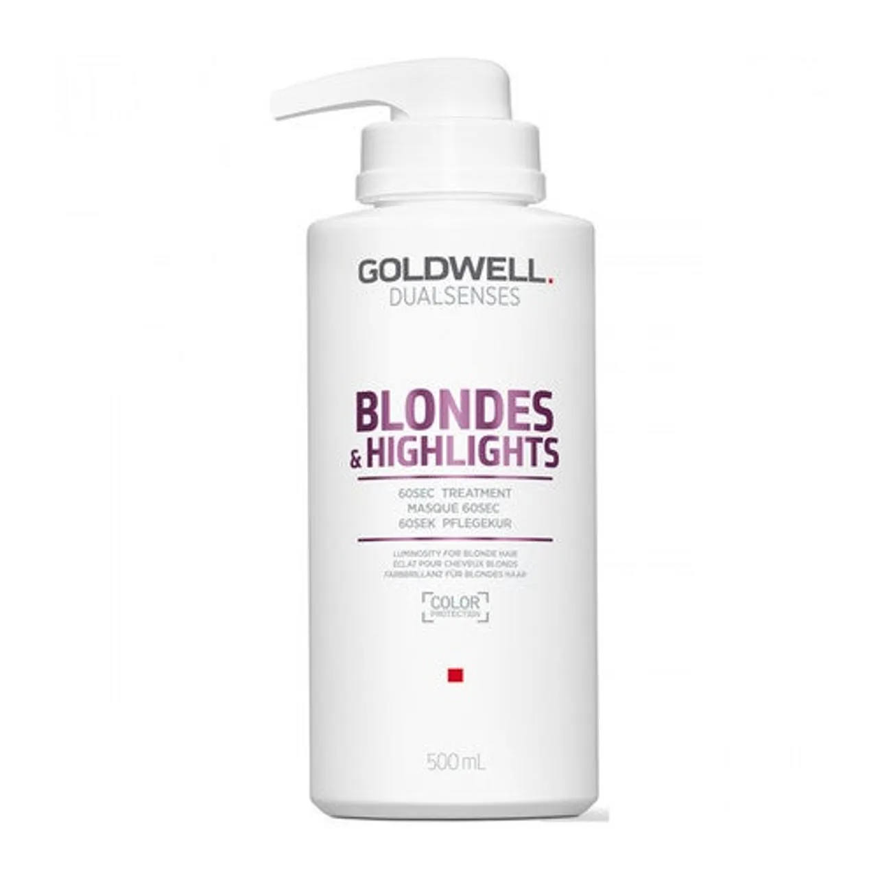 Goldwell Dualsenses Blondes&Highlights 60 Sec Treatment Maske 500 ml