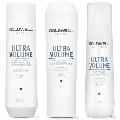 Goldwell - Dualsenses Ultra Volume Set Serum Spray* Haarpflegesets 0.6 l Damen