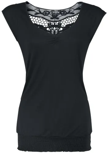 Gothicana by EMP Backlace T-Shirt schwarz in L