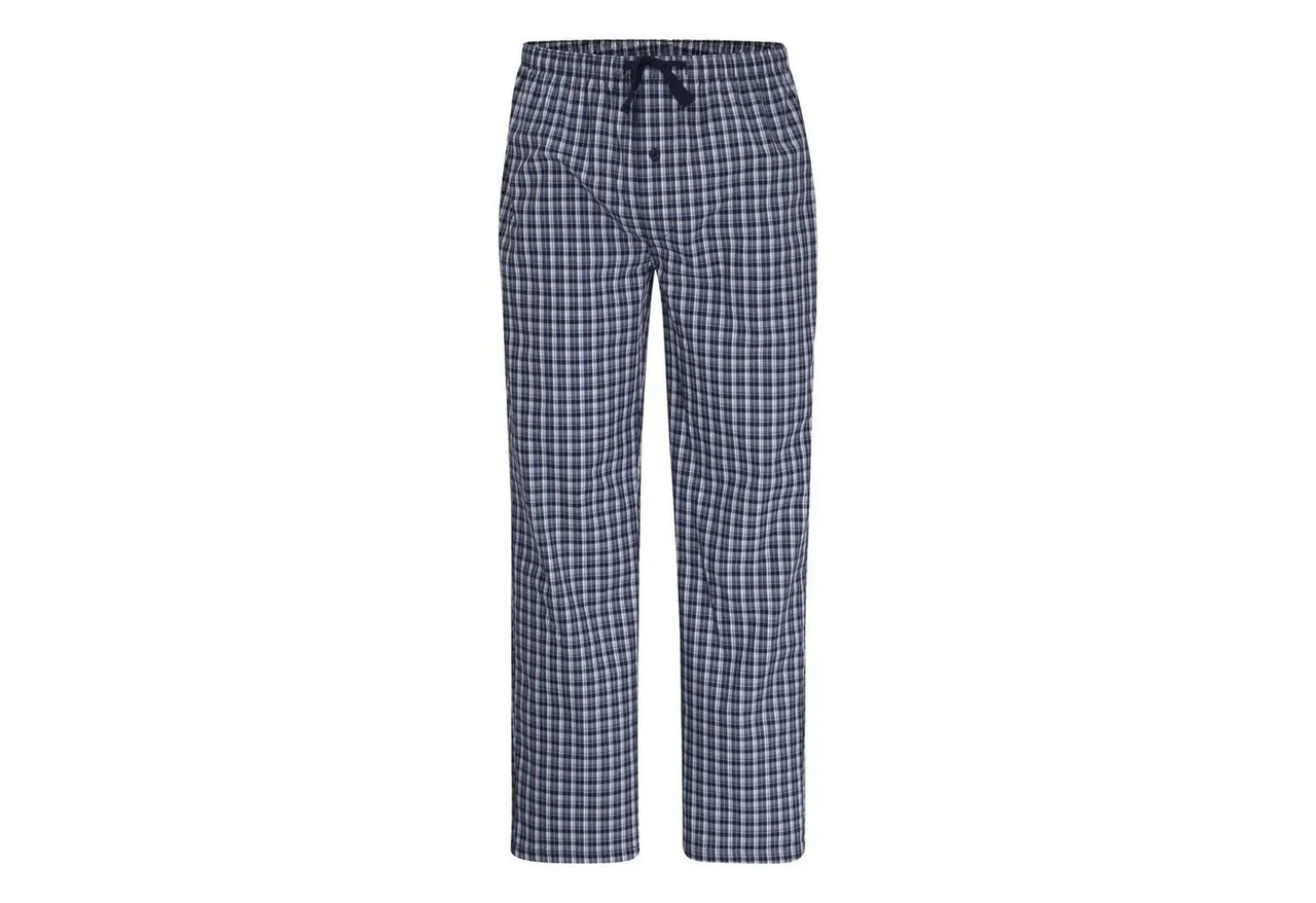 GÖTZBURG Pyjamahose Schlafanzughose mit Eingriff mit praktischer Knopfleiste