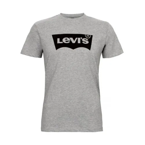 Grau Schwarz T-Shirt 100% Baumwolle Levi's