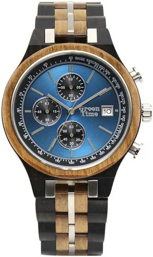 GreenTime Chronograph ZW176A, Holz