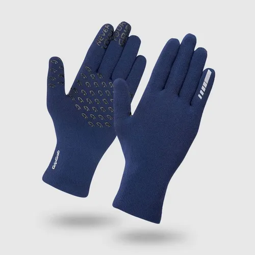 GripGrab Waterproof Knitted Thermal Glove - Fahrradhandschuhe Navy Blue XL / XXL