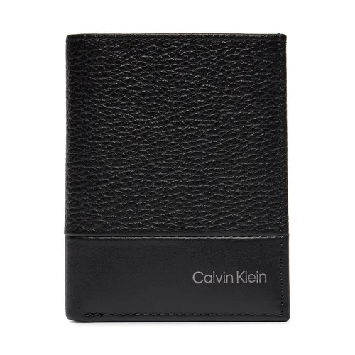 Große Herren Geldbörse Calvin Klein Subtle Mix Bifold 6Cc W/Coin K50K511667 Ck Black BEH