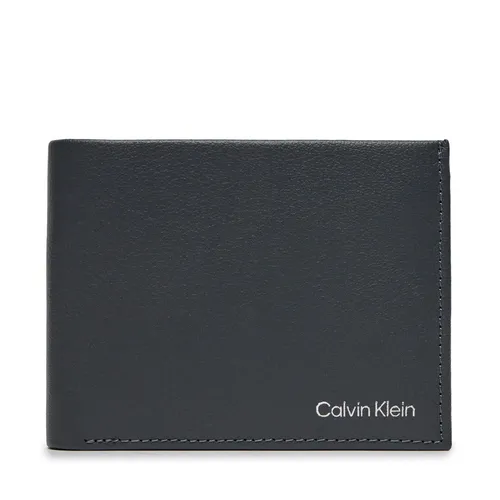 Große Herren Geldbörse Calvin Klein Warmth Bifold 5Cc W/ Coin L K50K507896 Iron Gate Pebble PCX