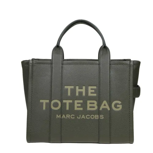 Grüne Leder Shopper Handtasche Marc Jacobs