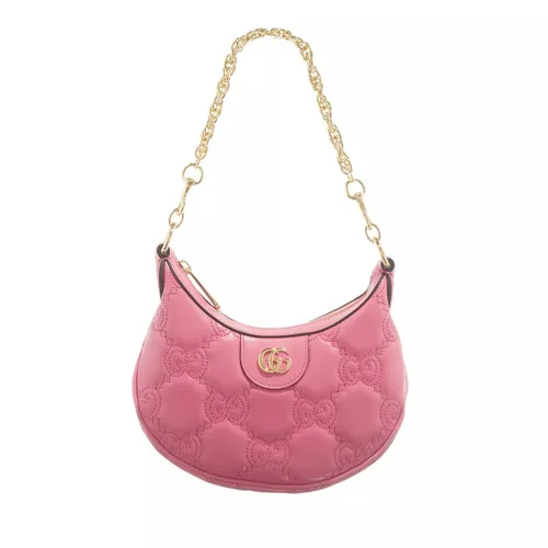 Gucci Crossbody Bags - Mini GG Shoulder Bag Matelassé Leather - Gr. unisize - in Rosa - für Damen