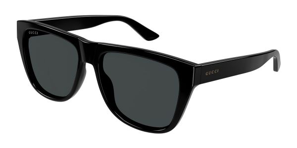 Gucci GG1345S 001 Schwarze Herren Sonnenbrillen