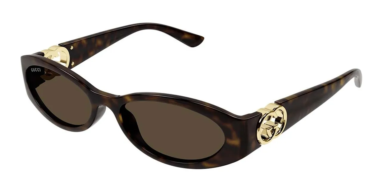 Gucci GG1660S 002 Tortoiseshell Damen Sonnenbrillen