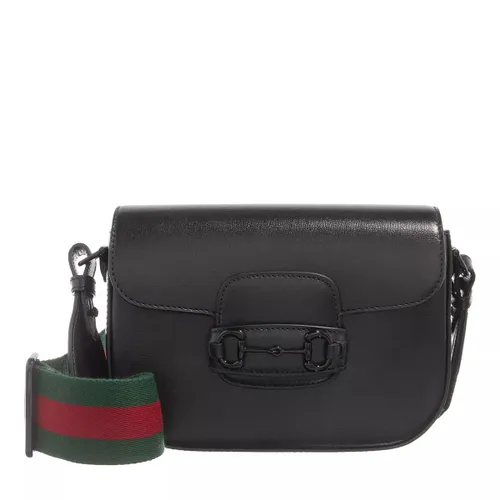 Gucci Hobo Bag - Horsebit 1955 Bag Small - Gr. unisize - in Schwarz - für Damen