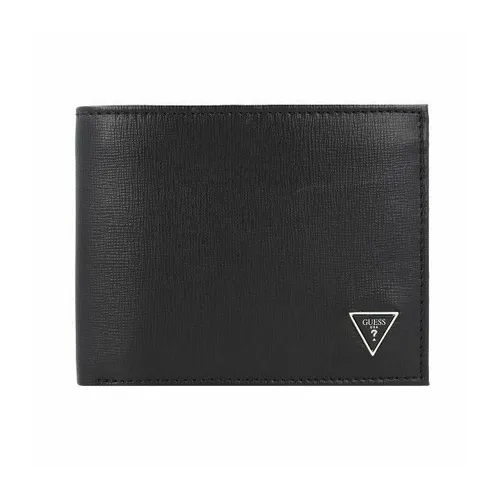 Guess Certosa Geldbörse RFID Schutz Leder 12 cm black