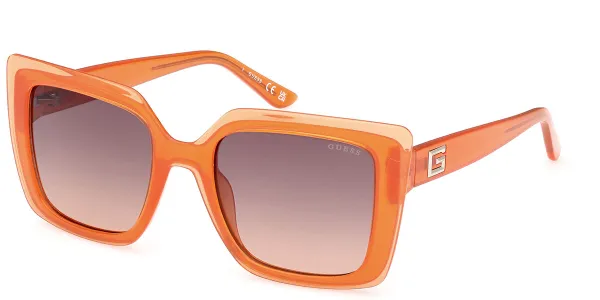 Guess GU7908 44F Orangene Damen Sonnenbrillen
