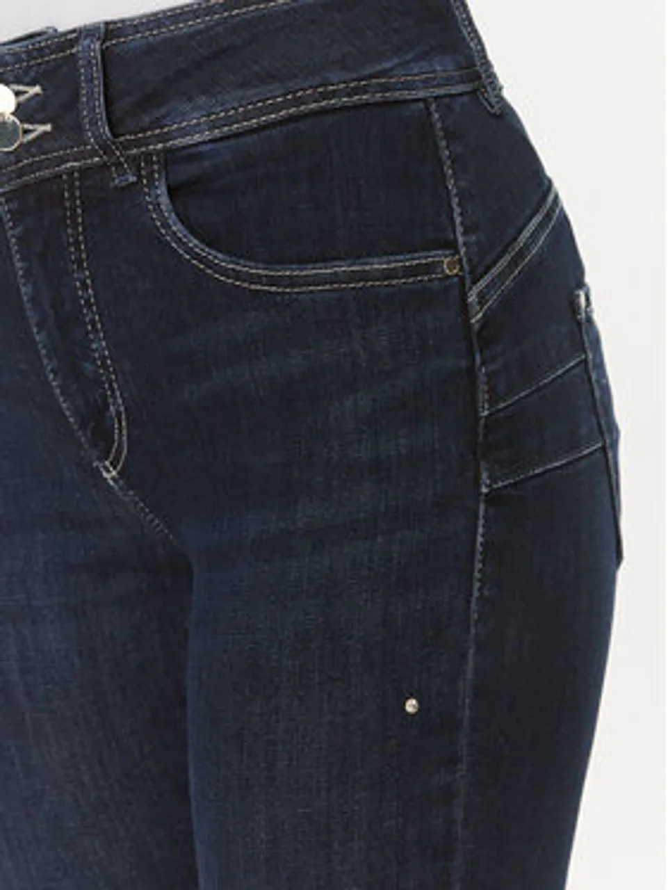 Guess Jeans W4RA34 D59F1 Dunkelblau Skinny Fit