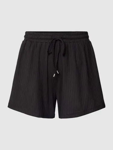 Guess Shorts mit Rippenstruktur Modell 'SAMANTHA' in Black