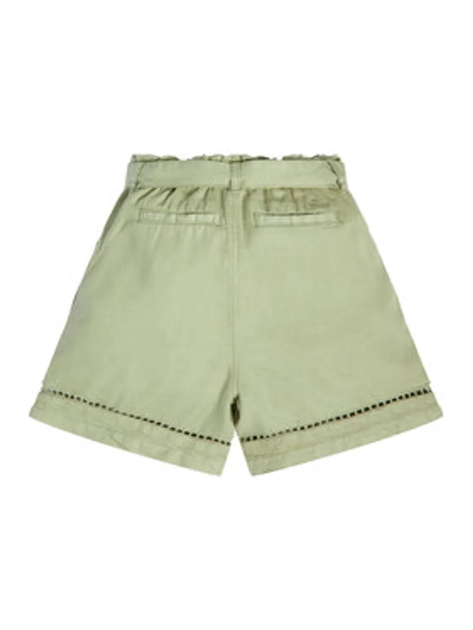 Guess Stoffshorts J3GD03 WE8R0 Grün Relaxed Fit