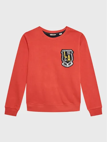 Guess Sweatshirt L3RQ01 KBLB0 Rot Regular Fit
