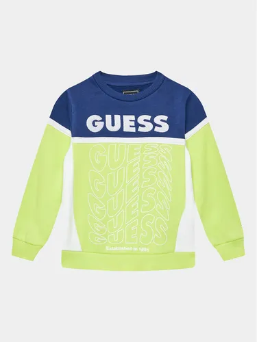 Guess Sweatshirt N3BQ02 KAX73 Gelb Regular Fit