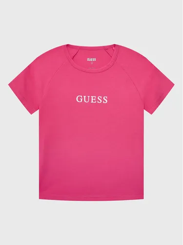 Guess T-Shirt J3RI34 KABR0 Rosa Regular Fit