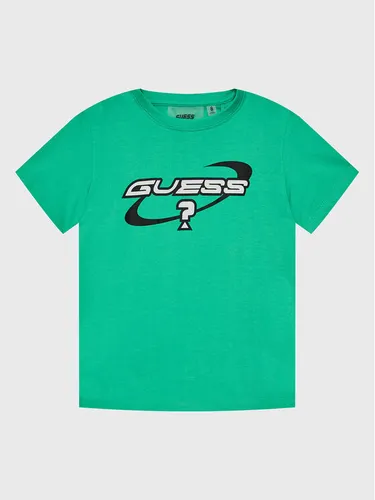 Guess T-Shirt L3GI29 I3Z14 Grün Regular Fit