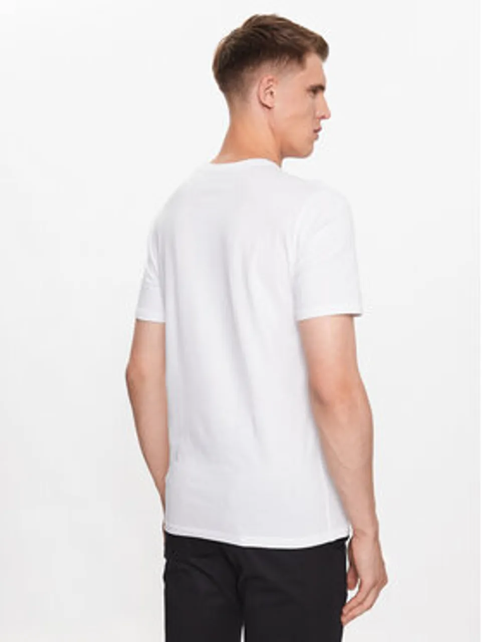 Guess T-Shirt M3YI26 J1314 Weiß Slim Fit
