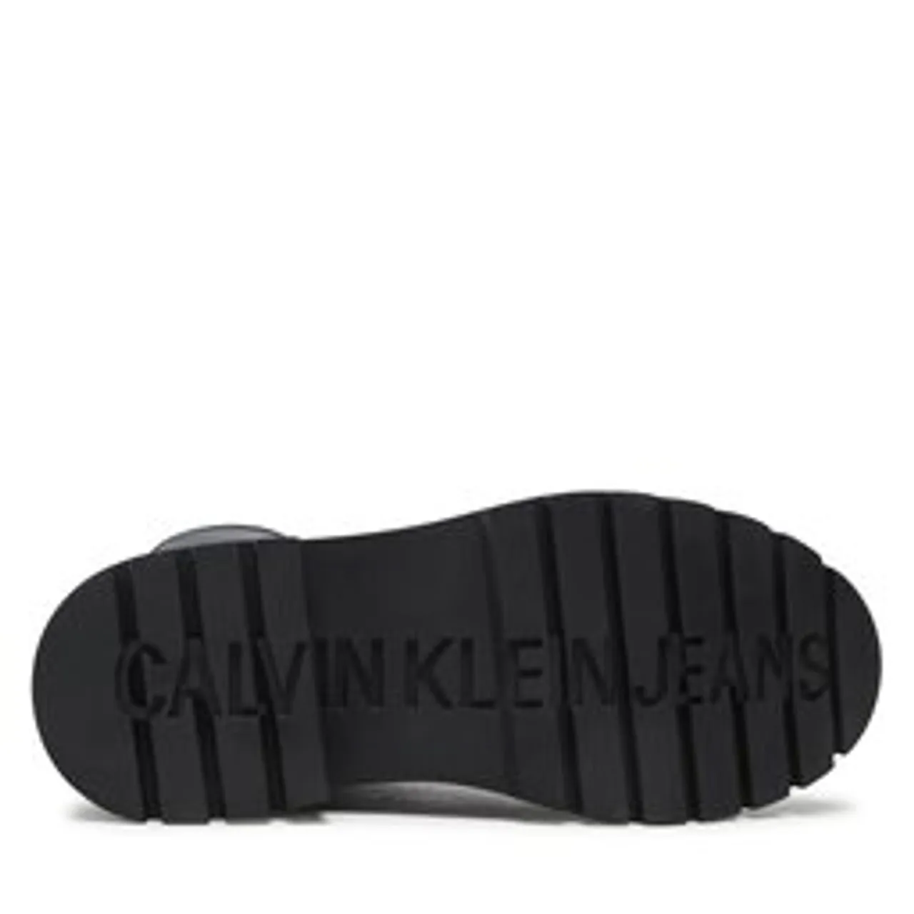 Gummistiefel Calvin Klein Jeans High Rainboot Neoprene YW0YW00838 Black BDS