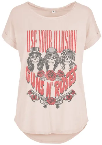 Guns N' Roses Use Your Illusion Roses T-Shirt pink in L