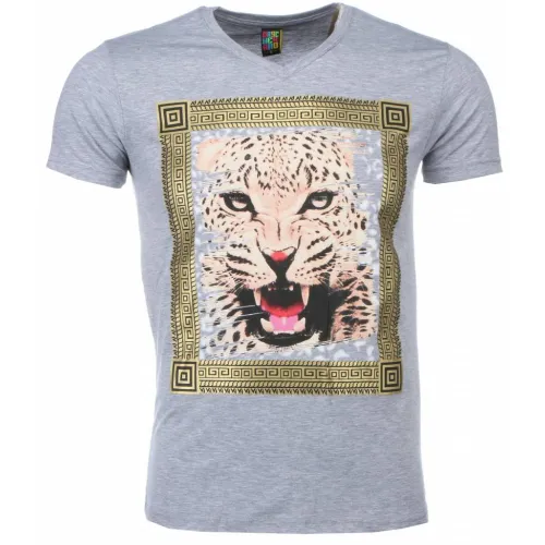 Günstige Pullover Online Tigerdruck - Herren T-Shirt - 1415G Local Fanatic