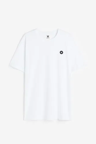 H & M - Ace Badge T-shirt - Weiß - Herren