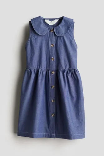 H & M - Ärmelloses Blusenkleid - Blau - Kinder