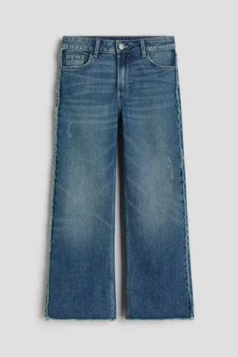 H & M - Baggy Fit Bootcut Leg Jeans - Blau - Kinder