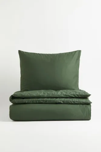 H & M - Bettwäsche für Einzelbett - Grün - Zuhause