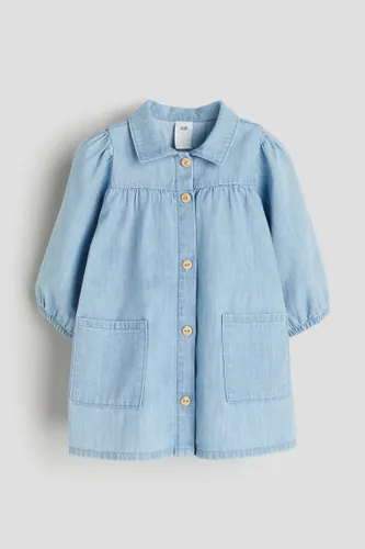 H & M - Blusenkleid aus Denim - Blau - Kinder