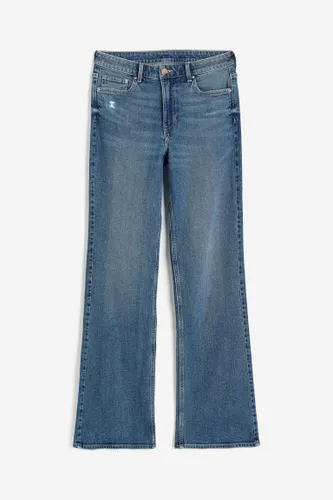 H & M - Bootcut High Jeans - Blau - Damen