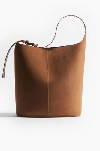 H & M - Bucket Bag - Beige - Damen