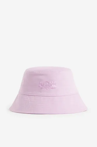 H & M - Bucket Hat aus Baumwolle - Lila - Herren