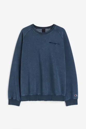 H & M - Crewneck Sweatshirt - Blau - Herren