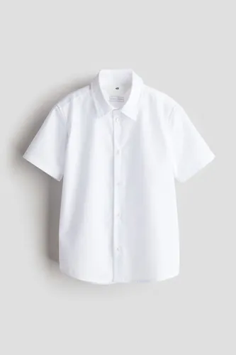 H & M - Easy-Iron-Hemd - Weiß - Kinder